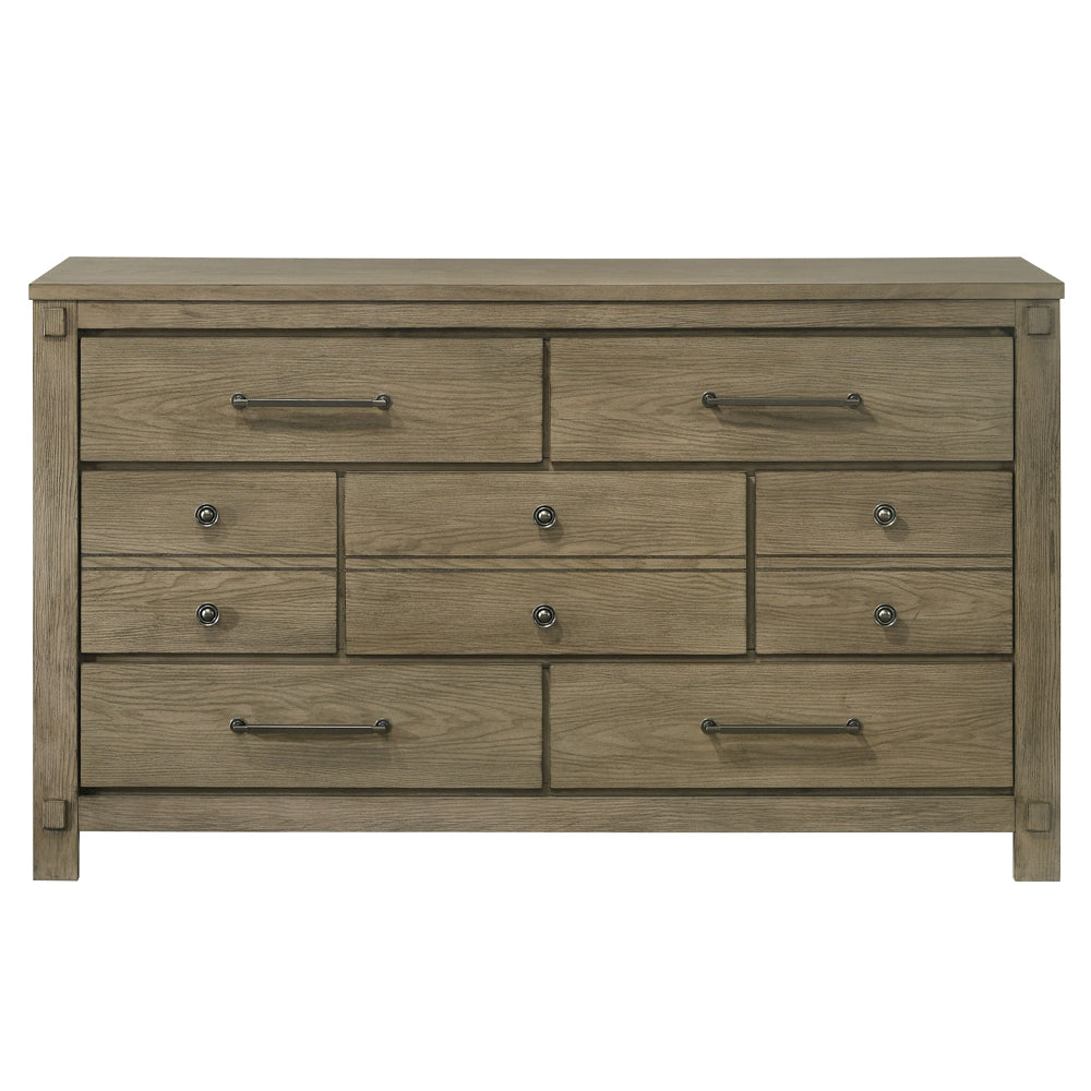 ACME Colton Antique White Oak Dresser Model BD05295