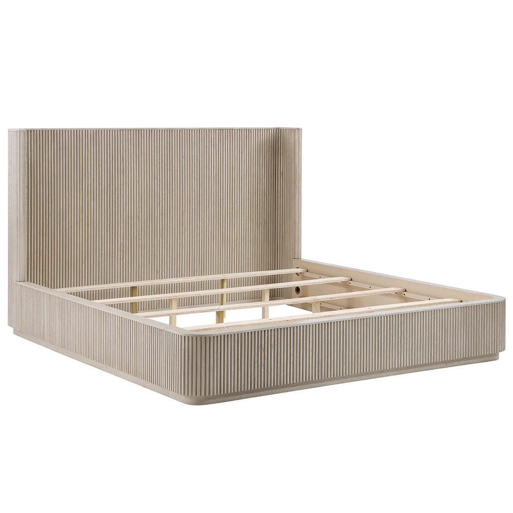ACME Leanna Light Oak EK Bed Model BD05431EK