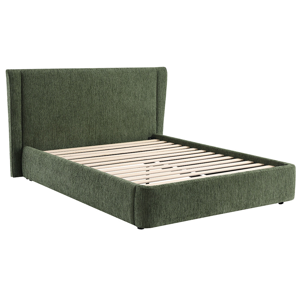 ACME Cheryl Dark Green Chenille Full Bed Model BD05450F
