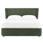 ACME Cheryl Dark Green Chenille Full Bed Model BD05450F