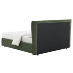 ACME Cheryl Dark Green Chenille Queen Bed Model BD05452Q