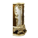 ACME Desiderius Antique Gold & Hand Paint Brown Chest Model BD20006