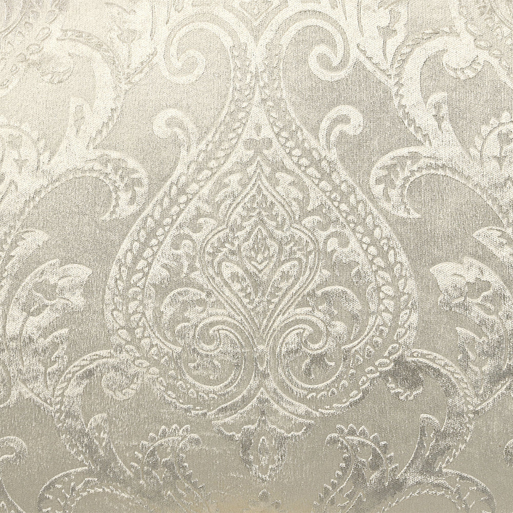 ACME Desiderius Beige Fabric Antique Gold & Hand Paint Brown Bench Model BD20007