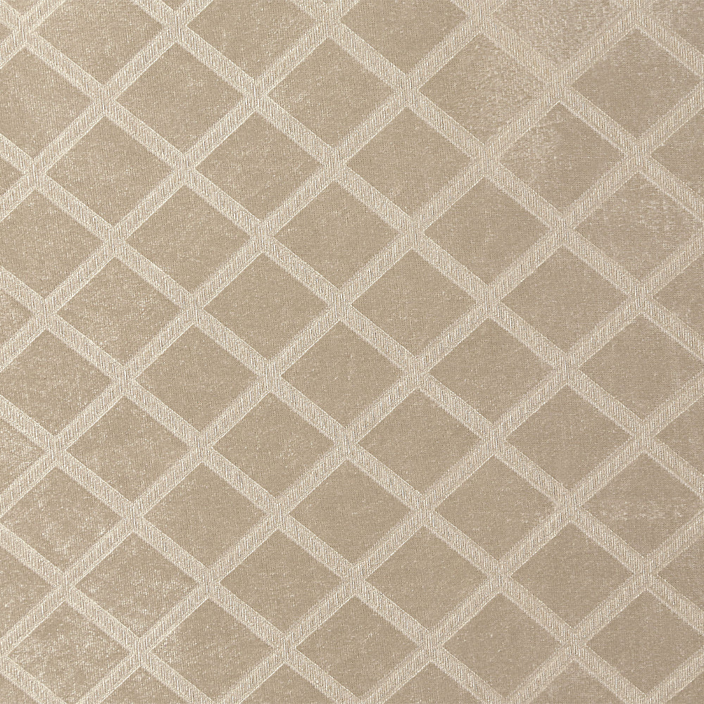 ACME Desiderius Beige Fabric Antique Gold & Hand Paint Brown Bench Model BD20007