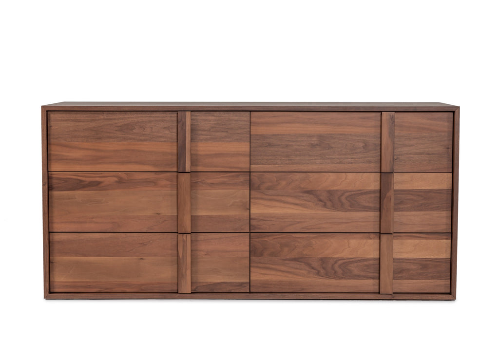Queen Nova Domus Berlin Modern Walnut Bedroom Set Model VGMABR-92-SET-Q