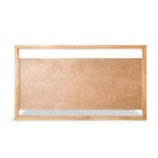 Lit California King Nova Domus Berlin en chêne naturel moderne, modèle VGMA-BR-92-BED-NAT-CK