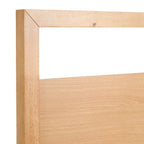 Queen Nova Domus Berlin Modern Natural Oak Bedroom Set Model VGMA-BR-92-SET-NAT-Q