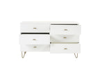 Modrest Bryan Modern White Dresser Model VGMABR-82-WHT-DRS