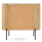 Modrest Cambridge White Marble & Mango 3 Drawer Dresser Model VGED-RID108312