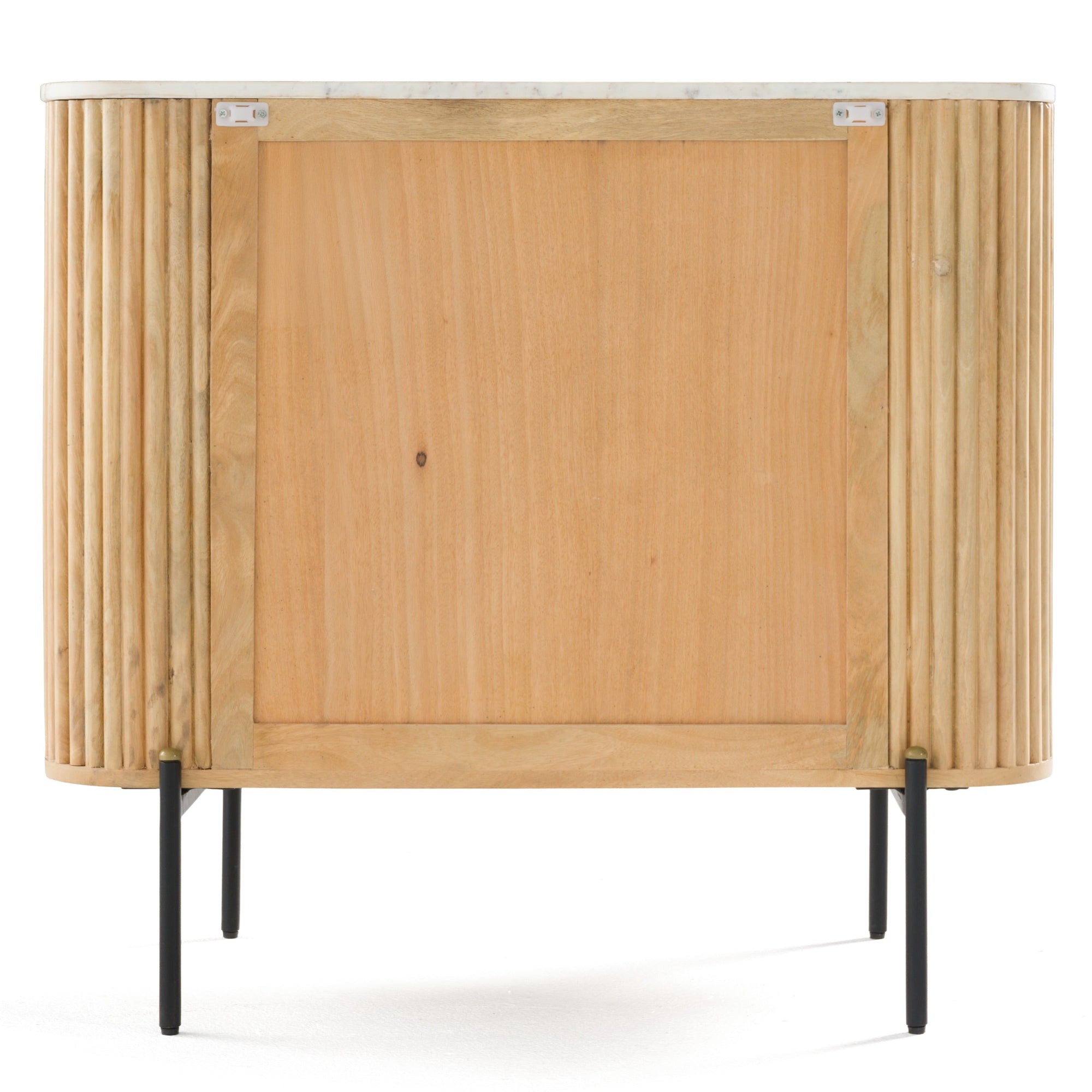 Modrest Cambridge White Marble & Mango 3 Drawer Dresser Model VGED-RID108312