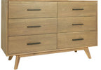 Modrest Claire Contemporary Walnut Dresser Model VGWDWIN-DR06-DRS