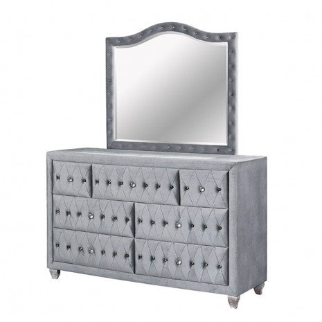 Furniture of America Alzir Gray Glam Dresser Model CM7150D