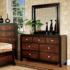 Furniture of America Patra Acacia/Walnut Transitional Dresser Model CM7152D