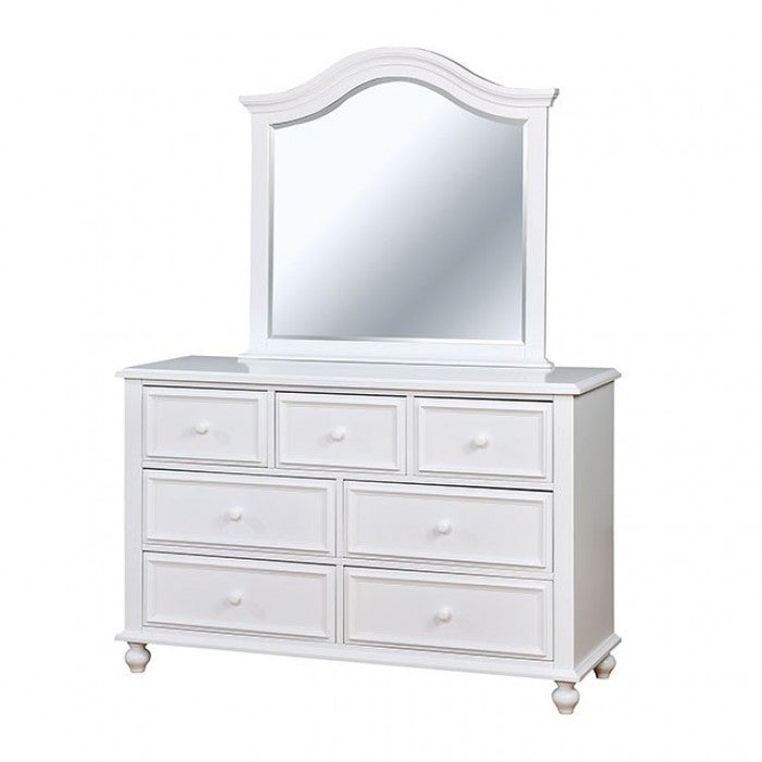 Furniture of America Olivia White Traditional Dresser Model CM7155WH-D