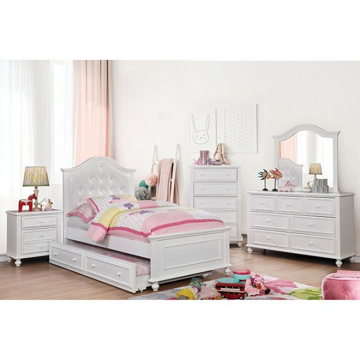 Furniture of America Olivia White Traditional Dresser Model CM7155WH-D
