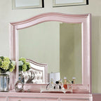 Miroir contemporain Ariston or rose, modèle CM7171RG-M, de Furniture of America