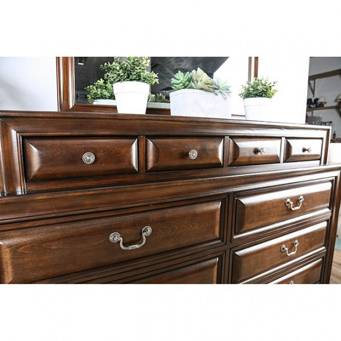 Furniture of America Brandt Brown Cherry Transitional Dresser Model CM7302CH-D