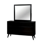 Furniture of America Lennart Black Mid-Century Modern Dresser Model CM7386BK-D