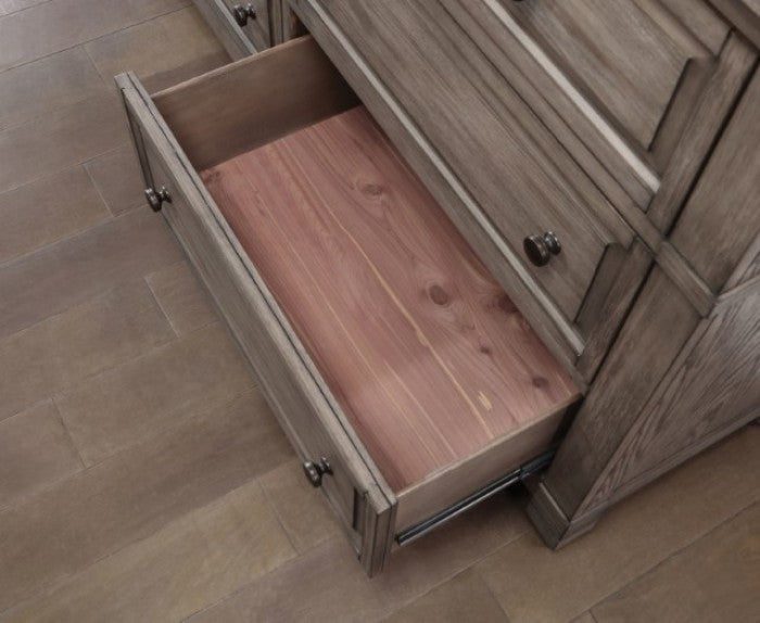 Furniture of America Durango Warm Gray Transitional Dresser Model CM7461GY-D