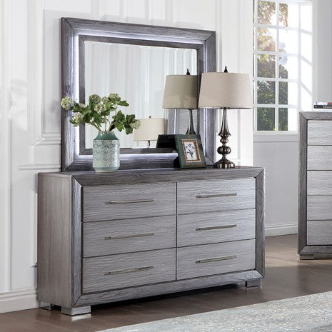 Furniture of America Raiden Gray Transitional Dresser Model CM7468GY-D