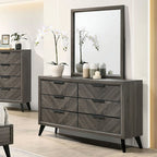 Furniture of America Vagan Gray Contemporary Dresser Model CM7472GY-D