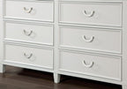 Furniture of America Lycoris White Transitional Dresser Model CM7477WH-D