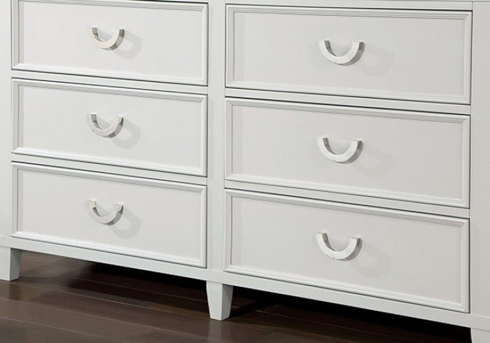 Furniture of America Lycoris White Transitional Dresser Model CM7477WH-D