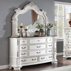 Furniture of America Esparanza Pearl White Traditional Dresser Model CM7478WH-D