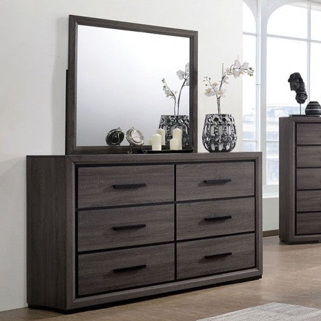 Furniture of America Conwy Gray Contemporary Dresser Model CM7549D