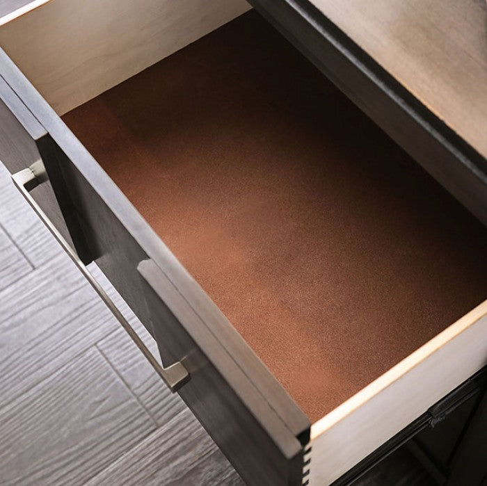 Furniture of America Berenice Gray Transitional Dresser Model CM7580GY-D