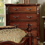 Commode traditionnelle Arthur Brown en merisier, modèle CM7587C, Furniture of America