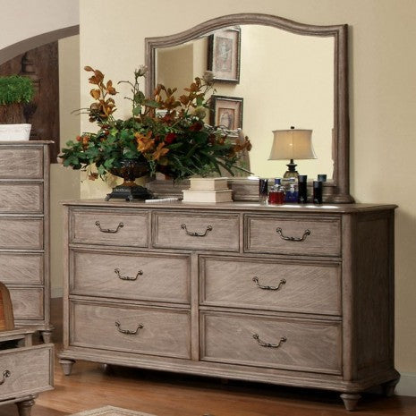 Furniture of America Belgrade Rustic Natural Rustic Dresser Model CM7611D