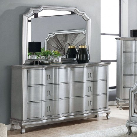 Furniture of America Aalok Silver Glam Dresser Model CM7864D