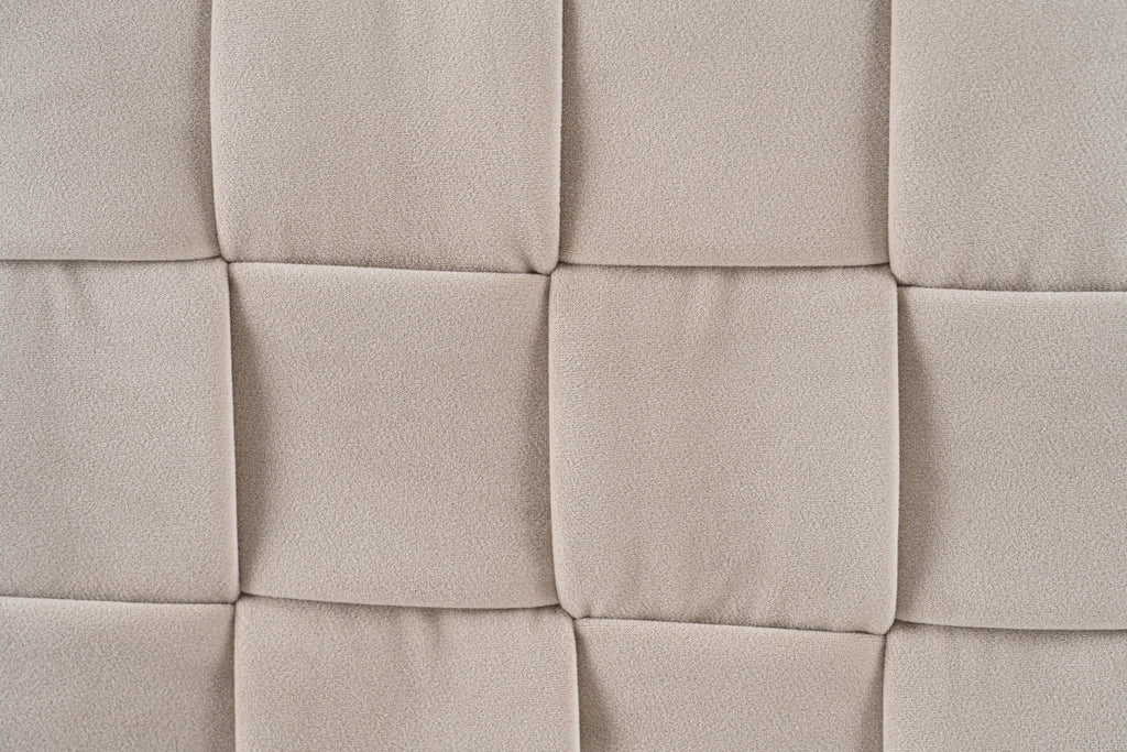 Modrest Concord Modern Grey Velvet & Black Marble & Black Ash & Aluminum Bedroom Set Model VGVC-BD2311-2301-SET