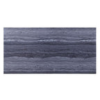 ACME Cambrie Engineered Marble & Mirrored Silver Dining Table with Natural Marble Top Model DN00221