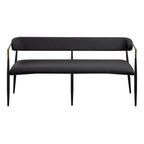 ACME Jaramillo Black Chenille & Black Bench Model DN02699