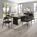 ACME Jaramillo Black Chenille & Black Bench Model DN02699A