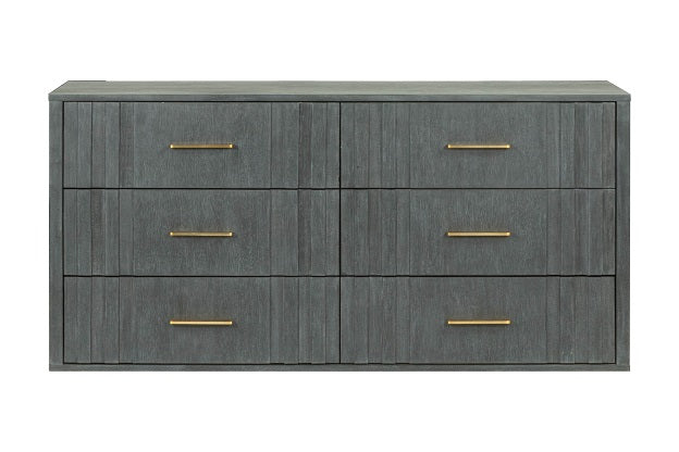 Modrest Manchester Contemporary Dark Grey Dresser Model VGWD-HLF2-DR6DRA