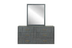 Modrest Manchester Contemporary Dark Grey Dresser Model VGWD-HLF2-DR6DRA