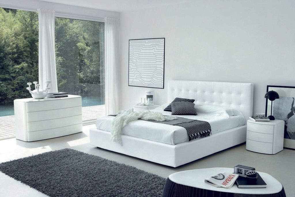 Drop Modern Italian White Ash Dresser Model VGSMDROP-DR-WHI