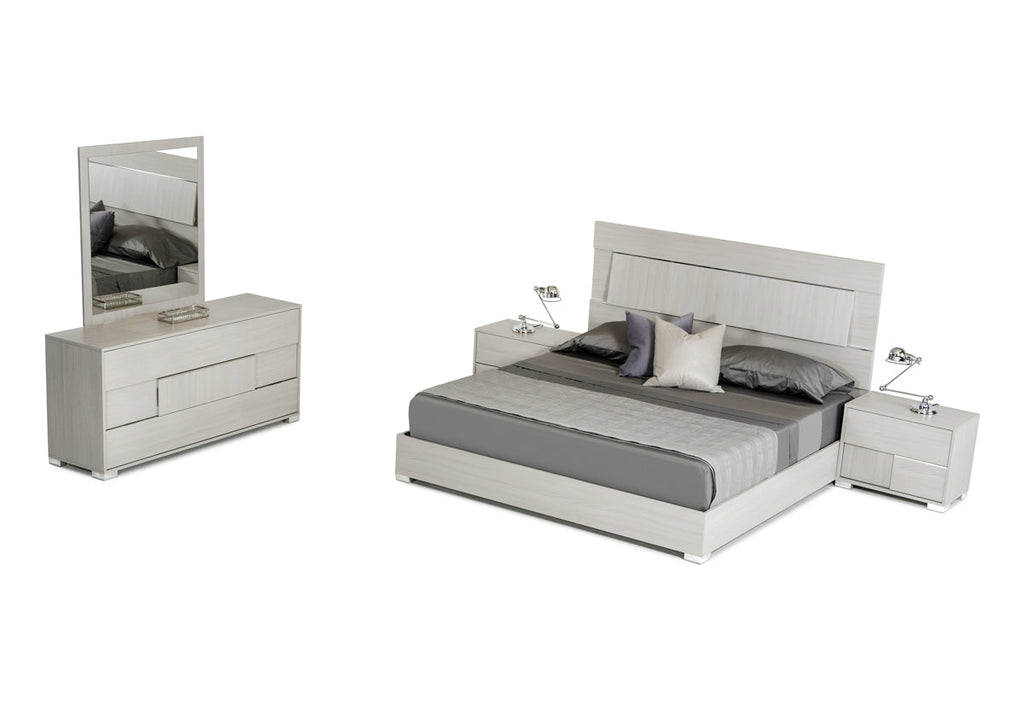 Modrest Ethan Italian Modern Grey Bedroom Set Model VGACETHAN-SET-GRY