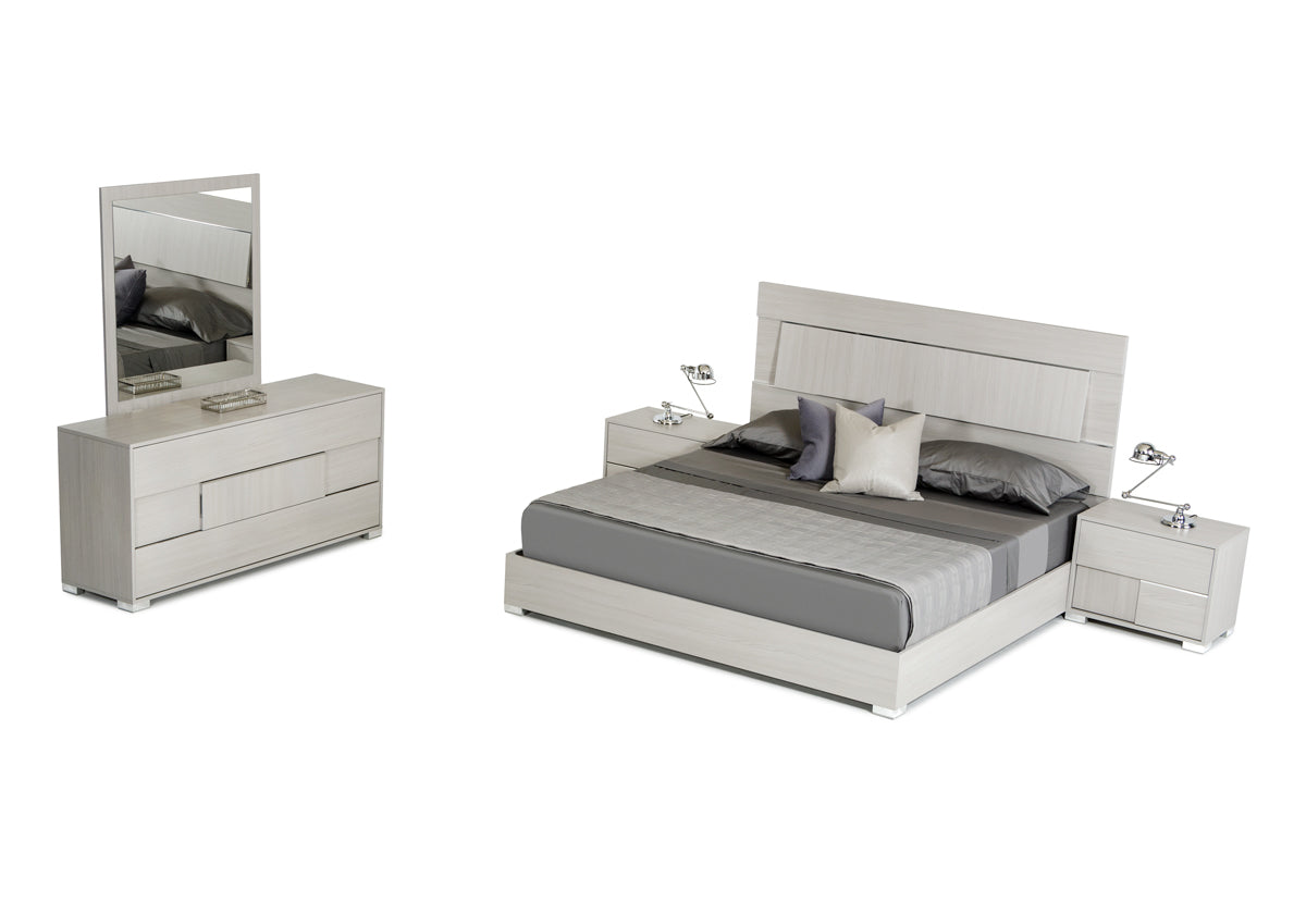 Modrest Ethan Italian Modern Grey Bedroom Set Model VGACETHAN-SET-GRY
