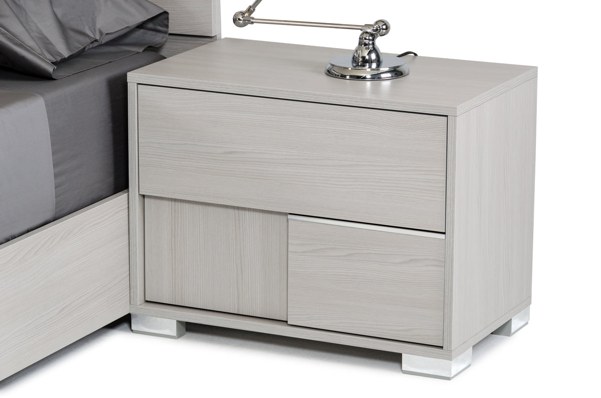 Modrest Ethan Italian Modern Grey Bedroom Set Model VGACETHAN-SET-GRY