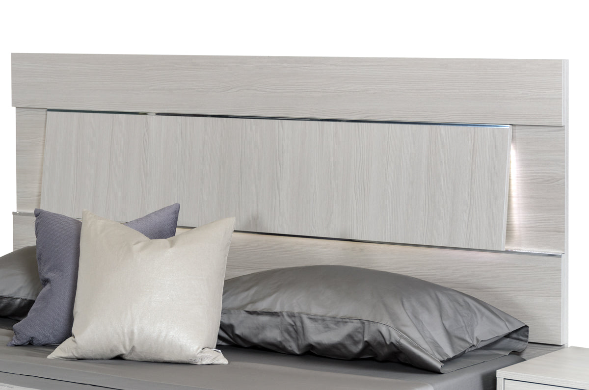 Modrest Ethan Italian Modern Grey Bedroom Set Model VGACETHAN-SET-GRY