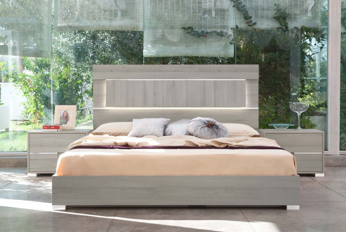 Modrest Ethan Italian Modern Grey Bedroom Set Model VGACETHAN-SET-GRY