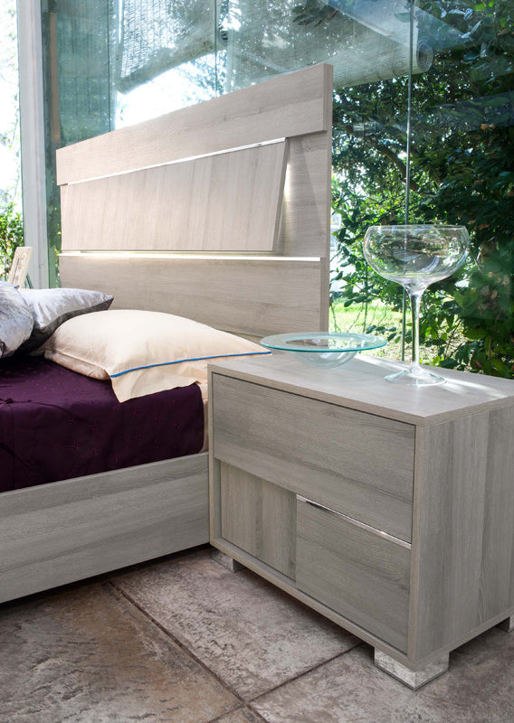 Modrest Ethan Italian Modern Grey Bedroom Set Model VGACETHAN-SET-GRY
