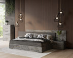 Nova Domus Ferrara Modern Volcano Oxide Grey Bedroom Set Model VGACFERRARA-SET
