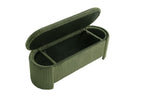 Banc de rangement contemporain Grainne Green de Furniture of America, modèle FM-AC8007GR