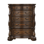 Commode traditionnelle marron foncé Leovanni, modèle FM70003DB-C de Furniture of America