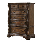 Commode traditionnelle marron foncé Leovanni, modèle FM70003DB-C de Furniture of America